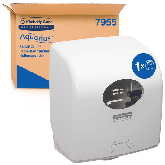 Kimberly-Clark Aquarius™ Slimroll Rollenhandtuchspender 7955 – Weiß