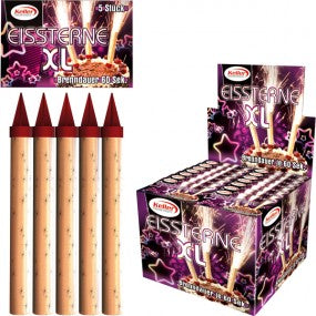 Party Eissterne XL 5er Pack 15cm