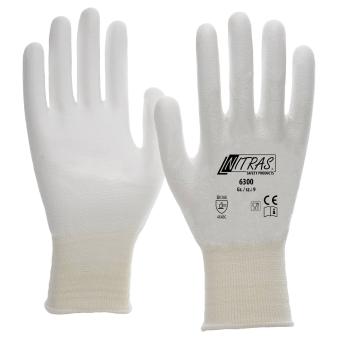 NITRAS Schnittschutzhandschuhe, Spezialgarn 6300