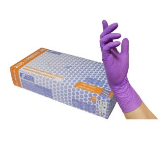 NITRAS PROTECT 300, Nitril-Einmalhandschuhe, violett 8305
