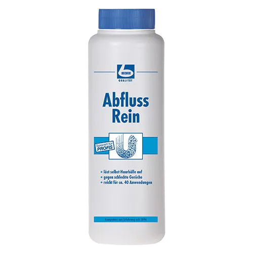Abflussfrei EXTREM-WIRKUNG "Dr. Becher" Abfluss Rein 1 kg Pulver