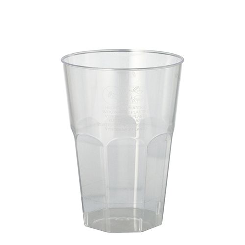 Caipirinha Becher, PS 0,3 l Ø 8 cm · 11 cm glasklar Papstar 20 stk.
