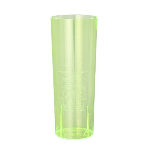 Longdrinkbecher PS 0,3 l Ø 5,85 cm · 15,2 cm gelb Papstar 10 stk.