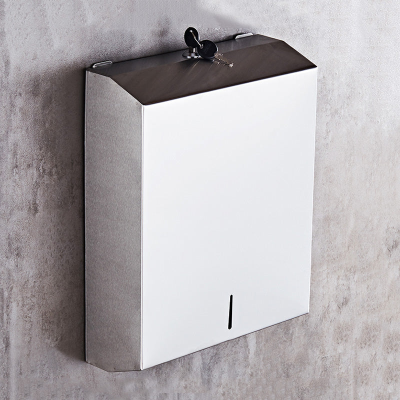 Edelstahl Papierspender Papierhandtuchspender MAXI Handtuchspender m. Schlüssel