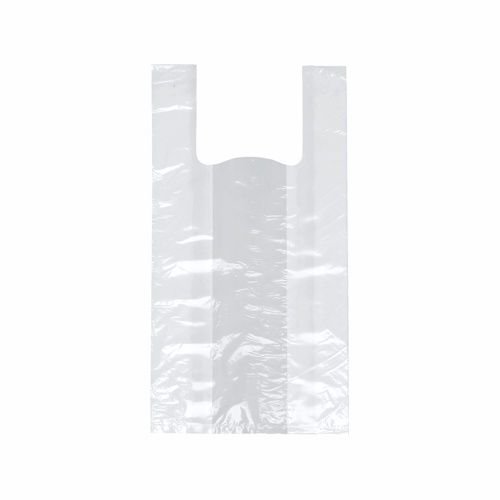 Hemdchenbeutel, HDPE 42 x 21 x 13 cm weiss Papstar 200 stk.