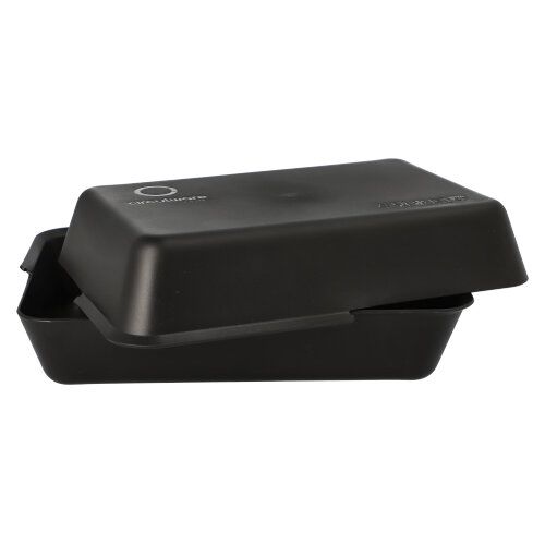 Mehrweg-Foodboxen, 23,4 x 15,6 cm schwarz Papstar 24 stk.