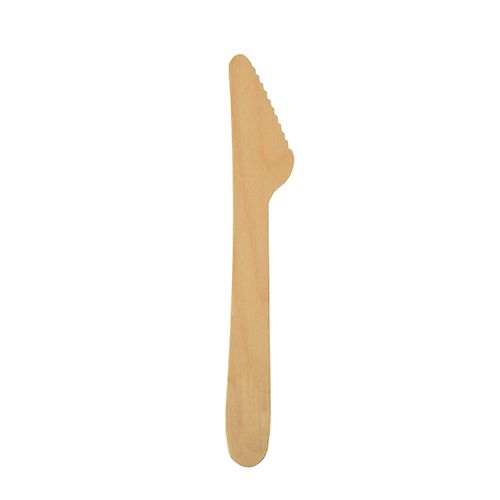 Kopie von Holzmesser "pure" 16,5 cm 500Stk Papstar Pure