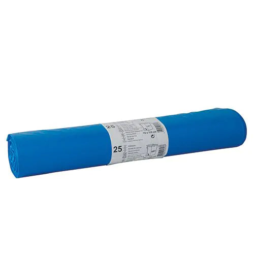 Müllsäcke 120 l, 110 x 70 cm, blau 25Stk