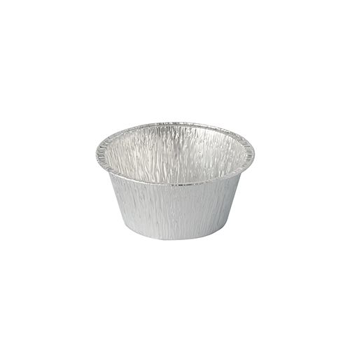 Aluschalen rund 120 ml Ø 8,5 cm · 3,9 cm 100stk