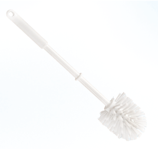 Toilettenbürste WC-Bürsten weißer Stiel weiße Bürste