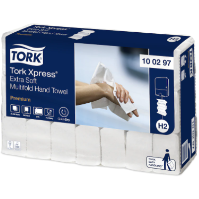 Tork Xpress® extra-weiche Multifold-Handtücher H2 100297