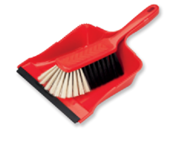 KEHRGARNITUR „eckig“ mit Handfeger