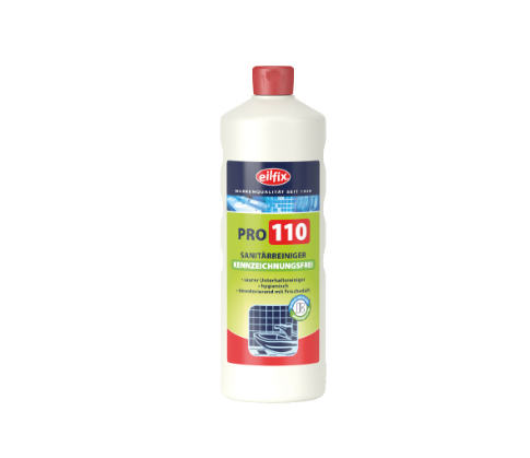PRO 110 SANITÄRREINIGER green Kennzeichnungsfreier Sanitär-Unterhaltsreiniger Becker Chemie