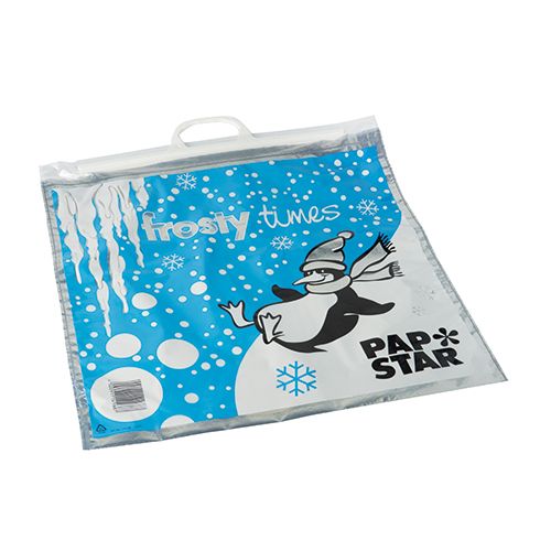 Tiefkühltaschen, LDPE 12 l 47 x 43 cm "Frosty Times" Papstar 1 stk.