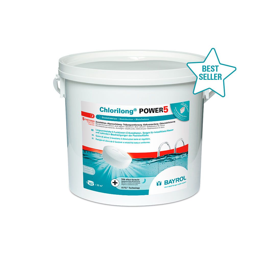 Chlorilong® Power 5 Bayrol Chlortabletten Chlor Pool
