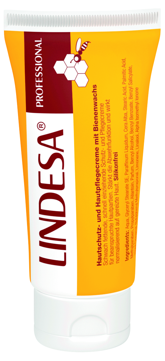 LINDESA PROFESSIONAL 50/100ml Hautschutz- und Hautpflegecreme