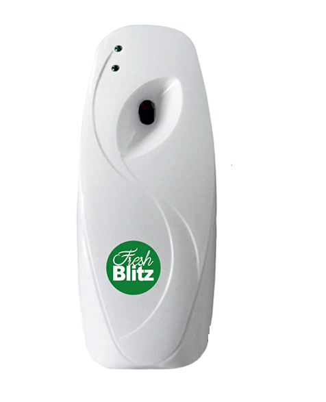 BLITZ Automatic Spray Duftspender Basic Weiß Fresh Duftsprayer – AS Hygiene