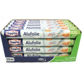TOPPITS Alufolie 10m Rolle TOPPITS Alufolie 10m Rolle 30cm