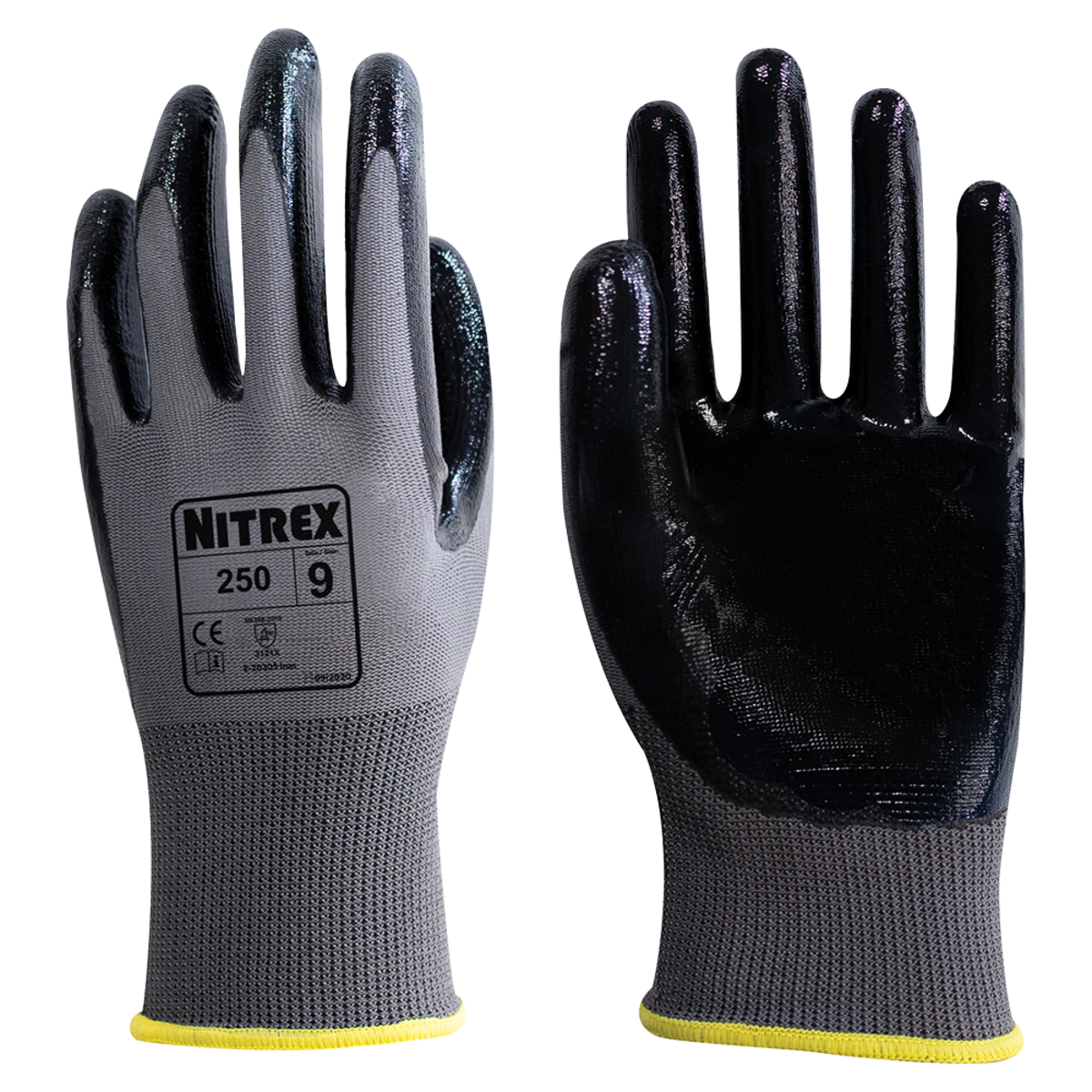NITREX 250 SCHUTZHANDSCHUH Arbeitshandschuhe Arbeitsbekleidung 1 PAAR