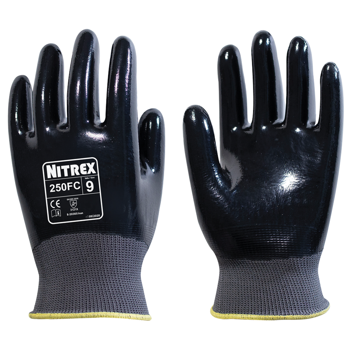 NITREX 250FC SCHUTZHANDSCHUH Arbeitshandschuhe Arbeitsbekleidung 1 PAAR