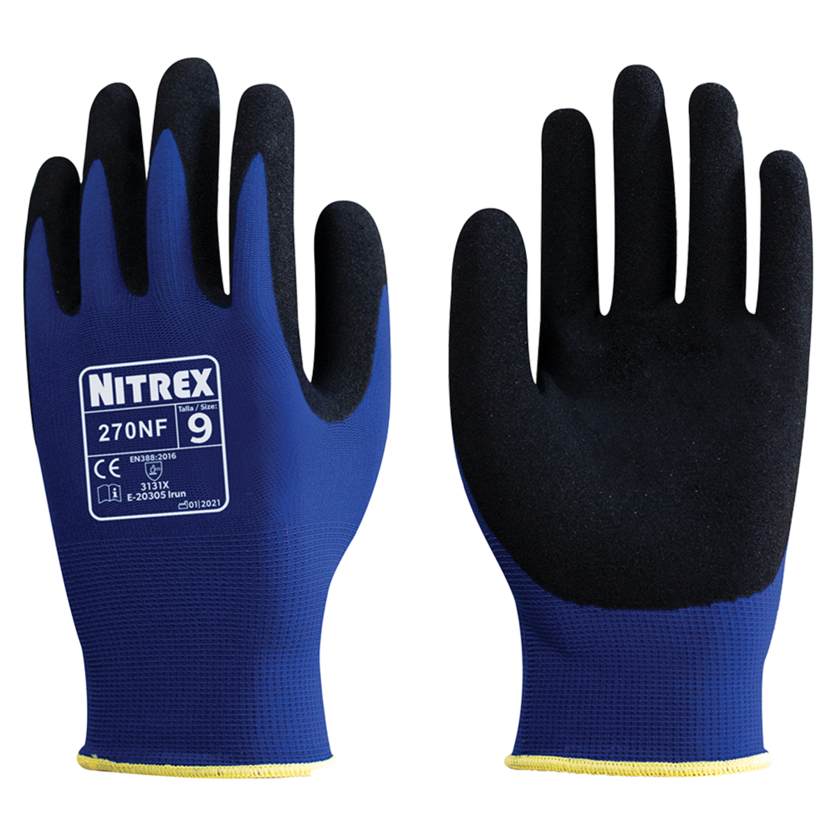NITREX 270NF SCHUTZHANDSCHUH Arbeitshandschuhe Arbeitsbekleidung 1 PAAR