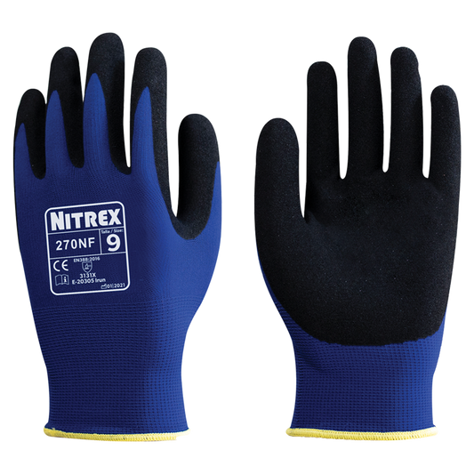 NITREX 270NF SCHUTZHANDSCHUH Arbeitshandschuhe Arbeitsbekleidung 1 PAAR
