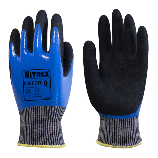 NITREX 340FCD SCHUTZHANDSCHUH Arbeitshandschuhe Arbeitsbekleidung 1 PAAR