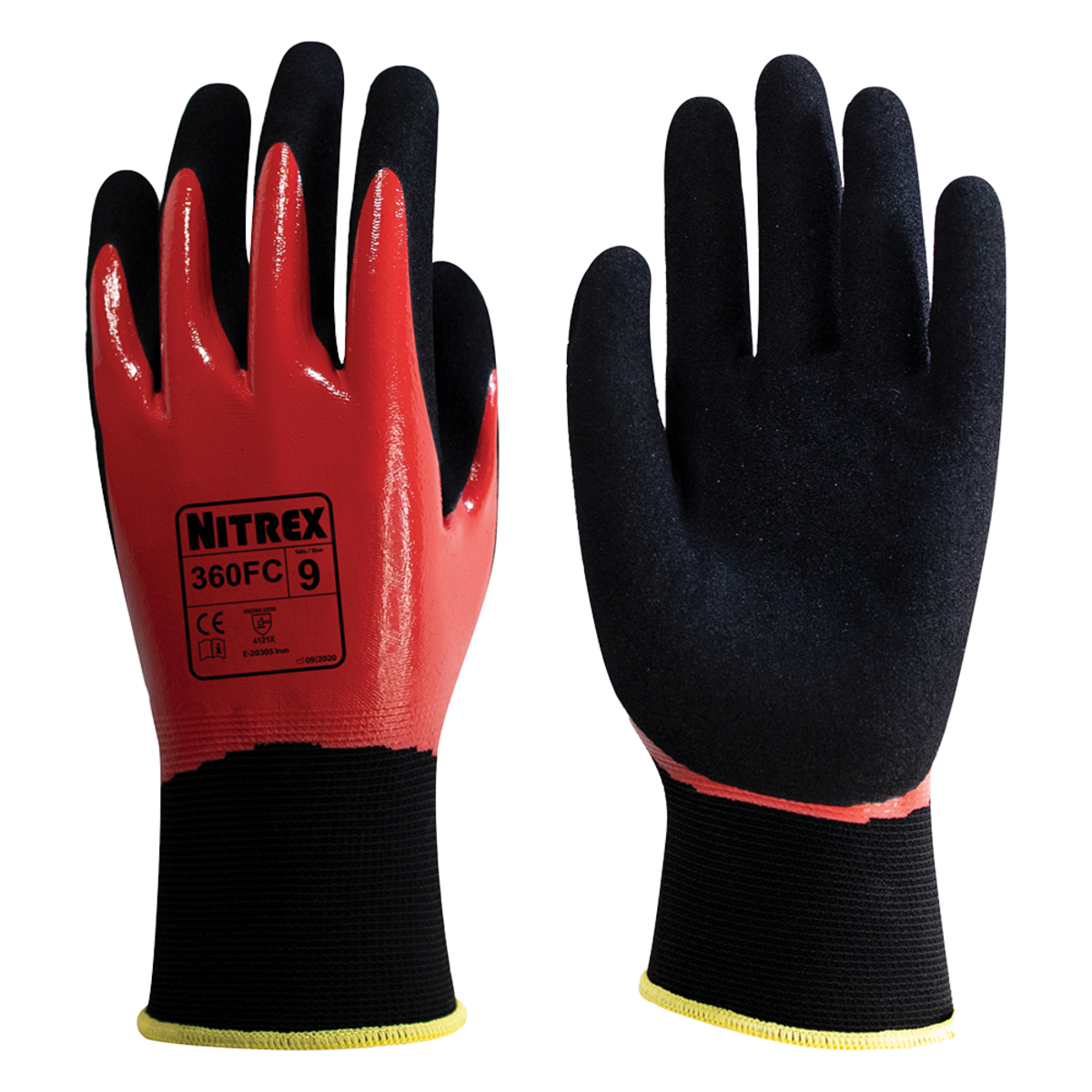 NITREX 360FC SCHUTZHANDSCHUH Arbeitshandschuhe Arbeitsbekleidung 1 PAAR