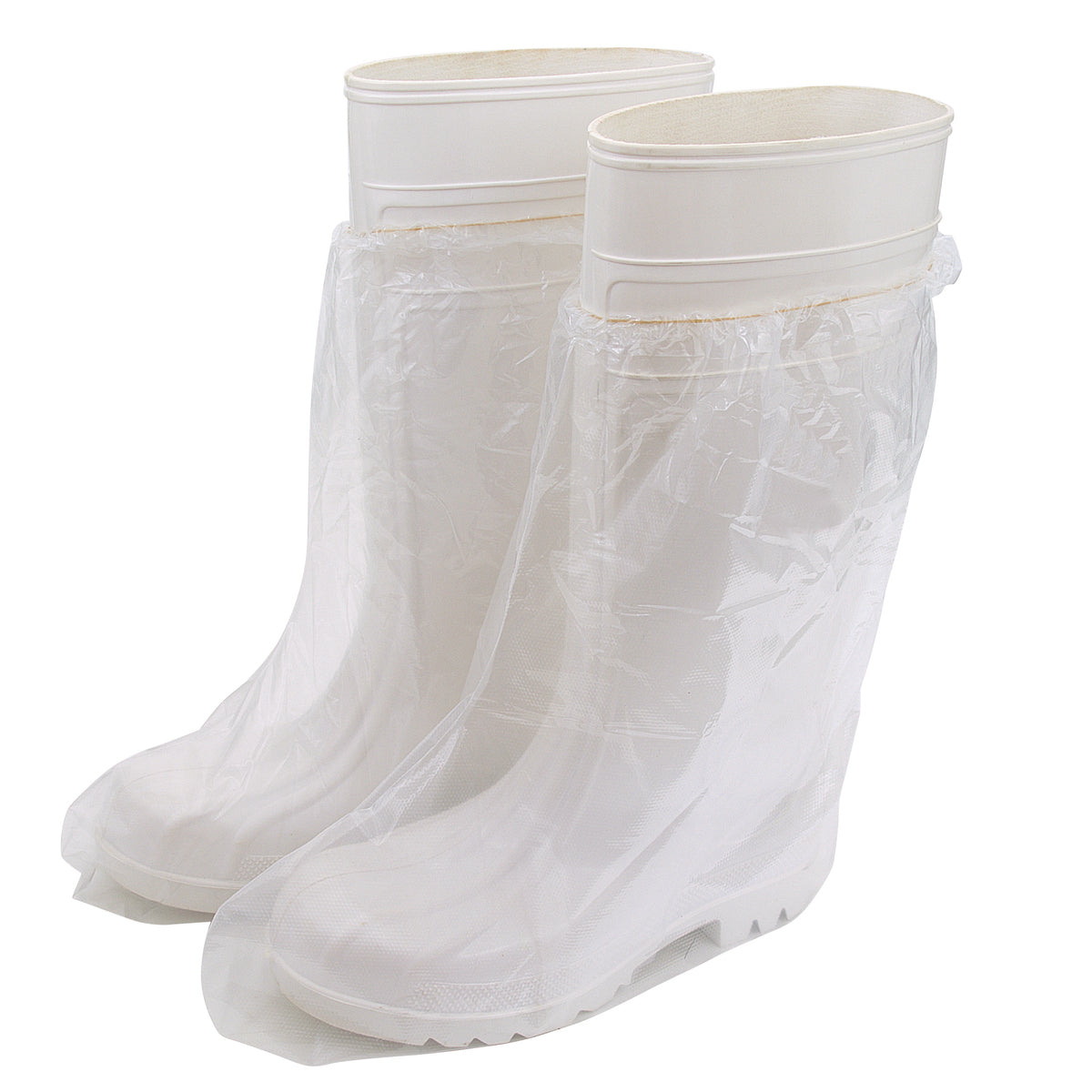 PE-STIEFELÜBERSCHUH 75 μ transparent Überschuh
