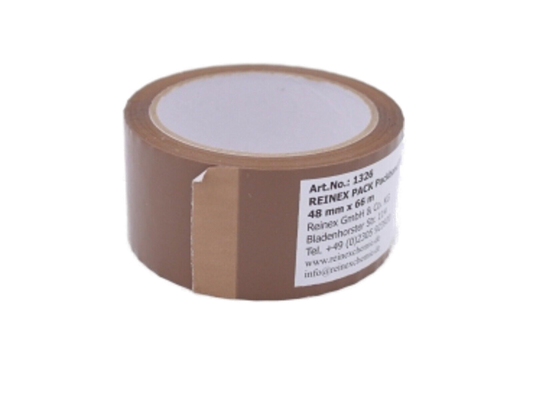 Klebefilm Packband PP 60mx48mm Braun 1 Rol.