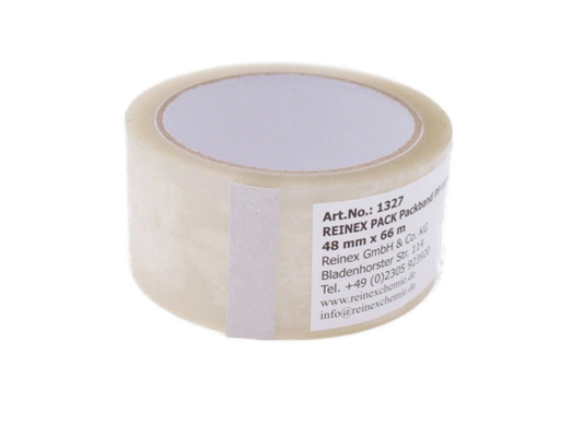 Klebefilm Packband PP 48mmx66m Transparent 1 Rol.