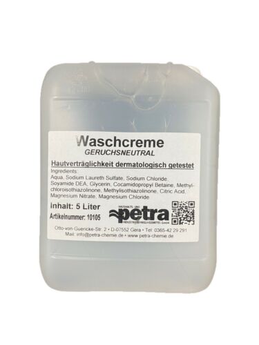 Seife, Seifencreme, Flüssigseife, flüssige Seife, Neutral 5L Kanister