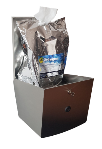 Wandspender Edelstahl