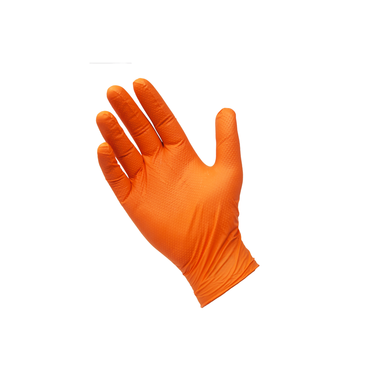 UNIGLOVES® PRO.TECT ORANGE HD  100Stk Einmalhandschuh GRIP puderfrei, unsteril, extra