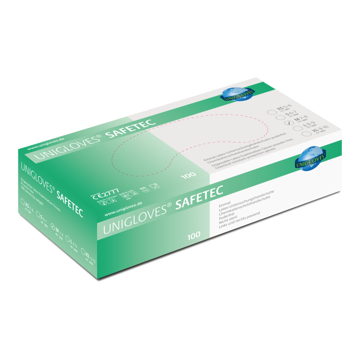 transparent handschuhe SAFETEC Einmalhandschuh Latex XS-XL Puderfrei Transparent Handschuhe 1 – AS Hygiene