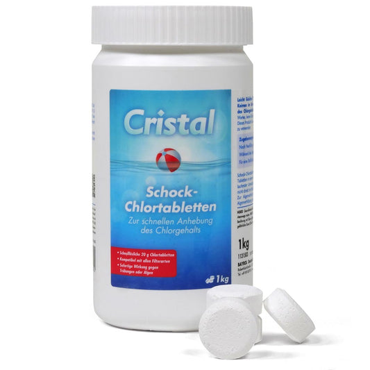 CRISTAL Schockchlortabletten (20g) 1,0 kg