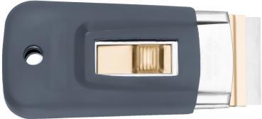 Sicherheitsschaber Griff gummiert 4cm mit 4cm Klinge
