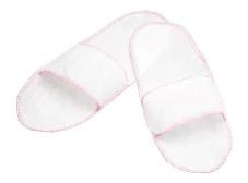 Offene weiße Slipper - Polybeutel 50 Paar