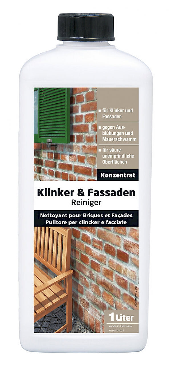 Klinker & Fassaden Reiniger 1000ml Glutoclean