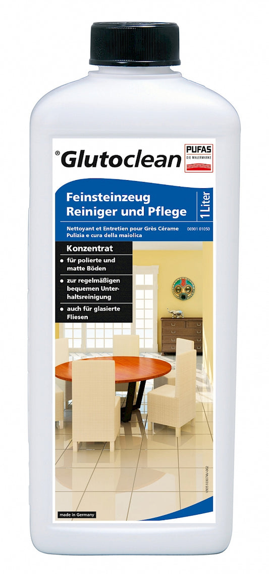 Feinsteinzeug Reiniger und Pflege 1000ml Glutoclean