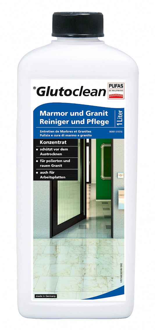 Marmor und Granit Reiniger und Pflege 1000ml Glutoclean