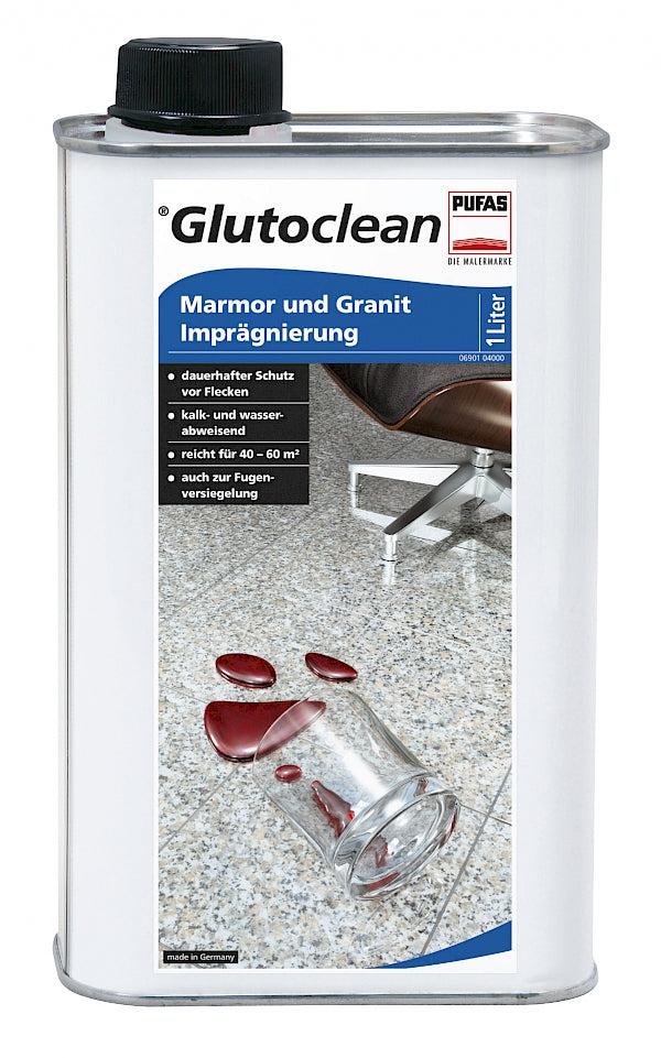 Marmor und Granit Imprägnierung 1000ml Glutoclean