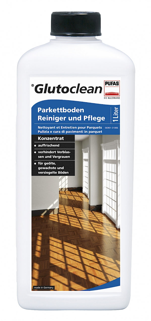 Parkettboden Reiniger und Pflege 1000ml Glutoclean