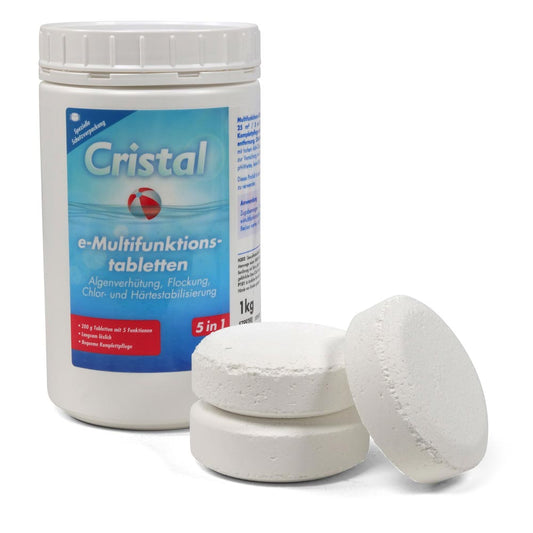CRISTAL e-Chlor-Multifunktion-Tabletten (200g) 1,0 kg