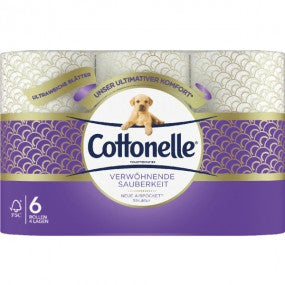 Cottonelle Toilettenpapier 4lg 6X135 Blatt Kamille
