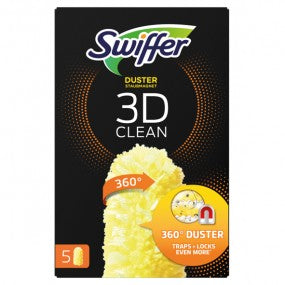 Swiffer Staubmagnet 360° Nachfüller 5 Tücher 3D