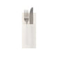 Bestecktaschen "ROYAL Collection" 40 x 30 cm weiss Papstar