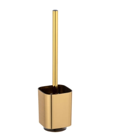 WC-Garnitur Mod. Auron Gold WC-Bürstenhalter aus hochwertigem Kunststoff