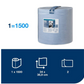 Tork Starke Mehrzweck-2lg blau Hybrid W1 (130050) 37x34cm 1500 Tücher