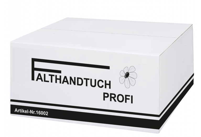 Handtücher naturweiß RC 1lg. 5000 Stk. 25x23cm Z-Falz